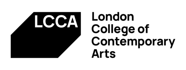 London College of Contemporary Arts (LCCA) logo.
